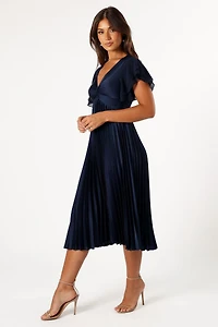 Petal and Pup Women's Nova Flutter Sleeve Midi Dress