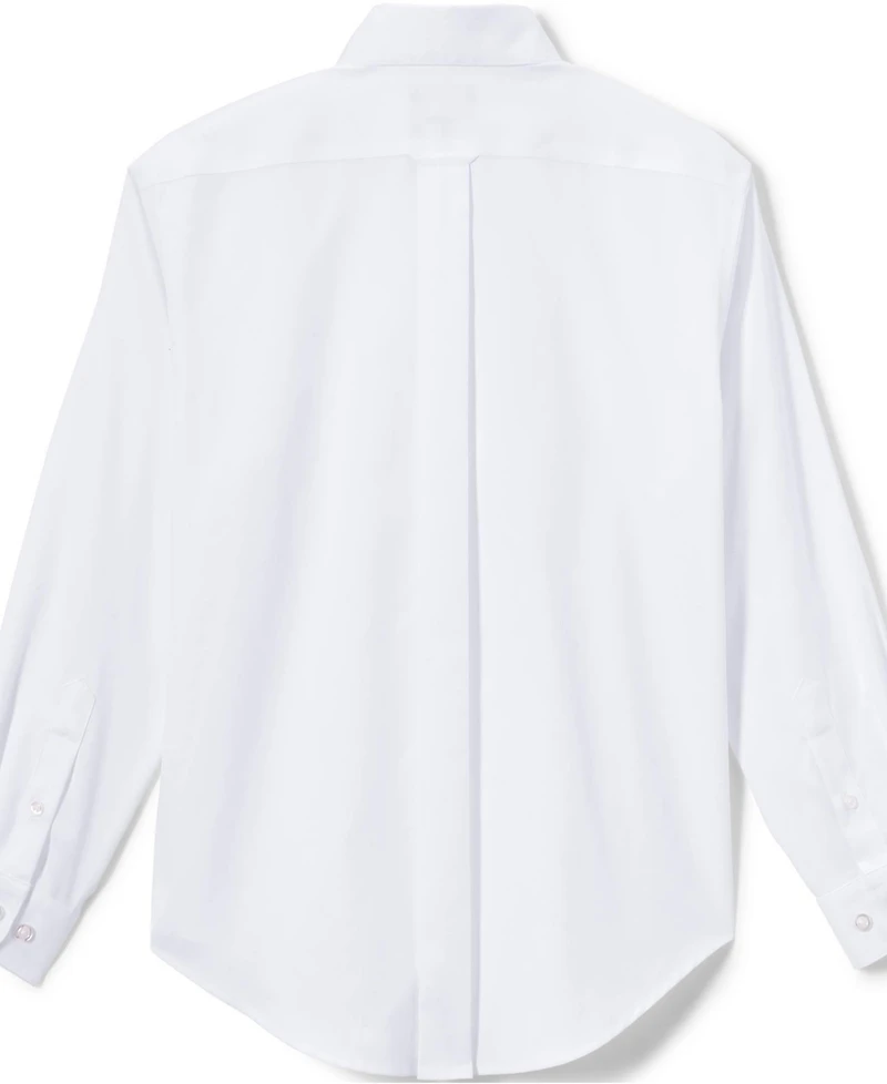 Lands' End Men's Long Sleeve No Iron Pinpoint Dress Shirt
