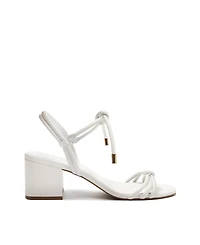 Arezzo Women's Camila Mid Block Heel Sandals