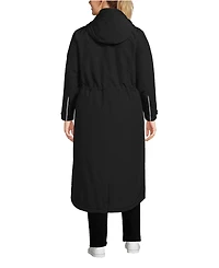 Lands' End Plus Squall Waterproof Insulated Winter Stadium Maxi Coat