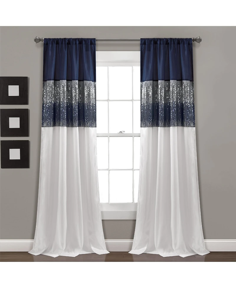 Lush Decor Night Sky Window Curtain Panel