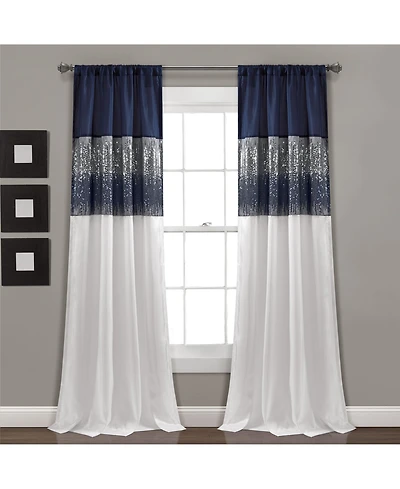 Lush Decor Night Sky Window Curtain Panel