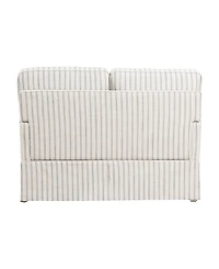 White Label Emilio 56" polyester Loveseat