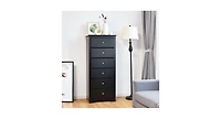 Slickblue 6 Drawers Chest Dresser Clothes Storage Bedroom Furniture Cabinet