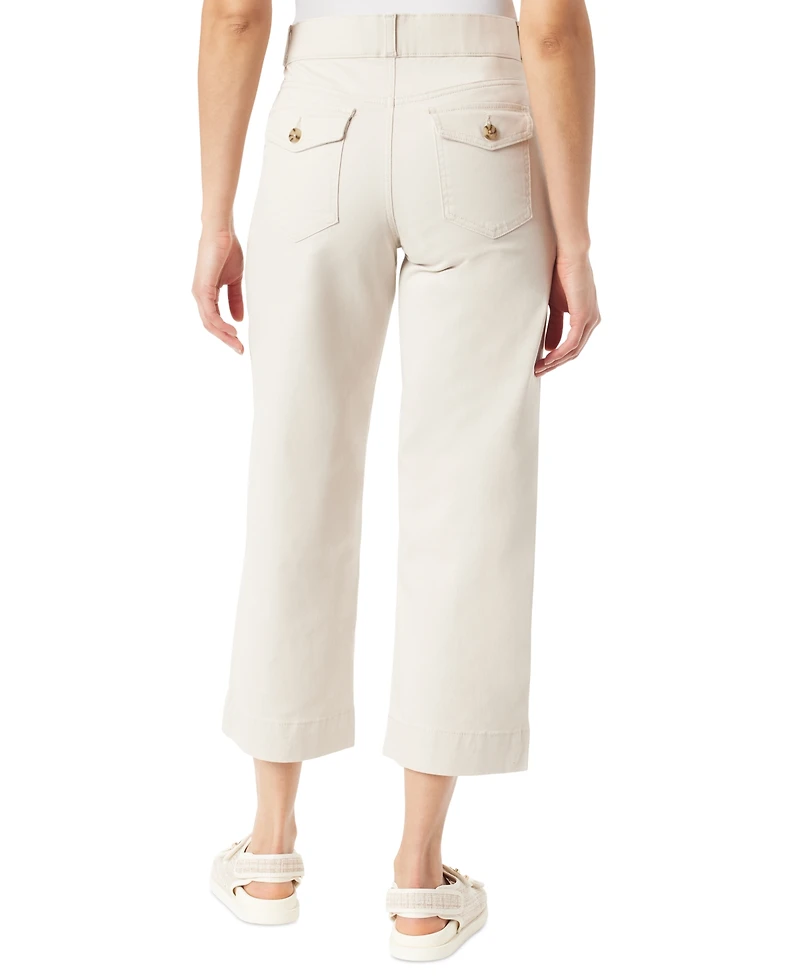 Gloria Vanderbilt Women's Shape-Effect Wide-Leg Cropped Pants