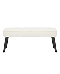 WestinTrends Velvet Tufted Bedroom Bench for Living Room & Entryway