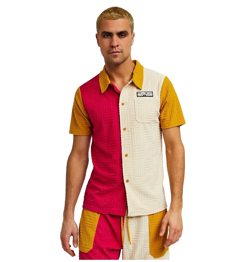 Reason Color Blocked Men's Shirt