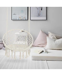 Streamdale Furniture Macrame Hammock Swing Chair (330 lbs)