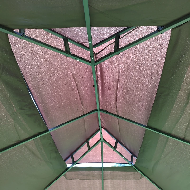 Streamdale Outdoor 13'x10' Gazebo with Ventilation & Mosquito Protection