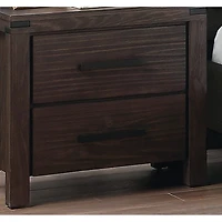 Streamdale Furniture Bedroom Furniture Simple Nightstand Drawers Bedside Table Solidwood