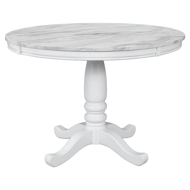 Streamdale 5-Piece Solid Wood Dining Set for 4