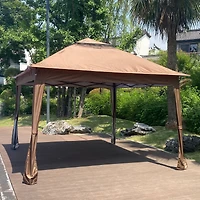 Streamdale Pop-Up Gazebo with Netting, 11x11FT