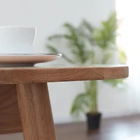 Streamdale Solid Oak Round Dining Table for 6-8 People