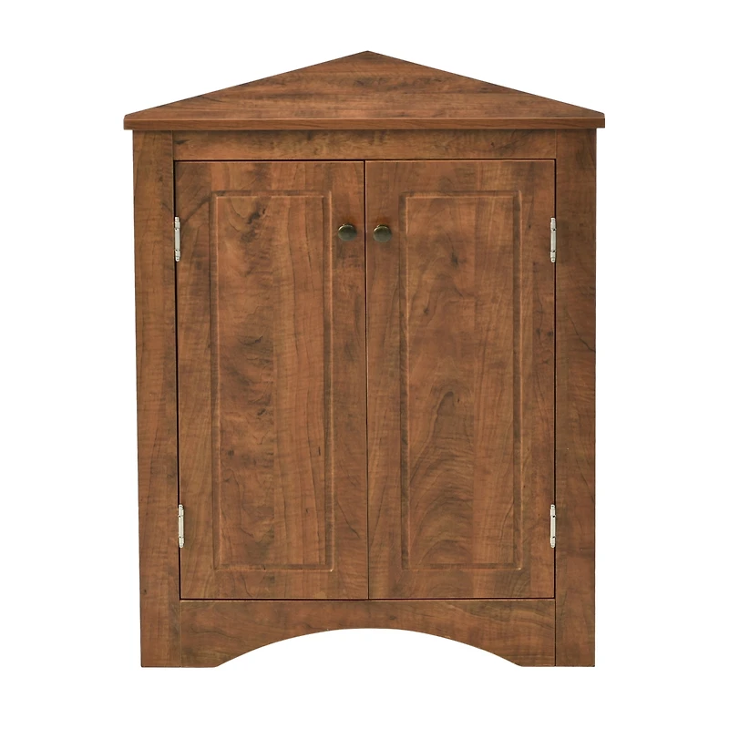 Streamdale Triangle Bathroom Storage Cabinet with Adjustable Shelves