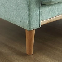 Streamdale Furniture Living Space Sofa 2 Seater, Loveseat With Waterproof Fabric Baby, Usb Charge