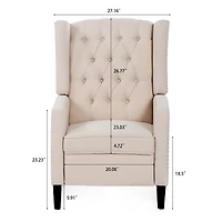 Streamdale 27" Wide Manual Wing Chair Recliner