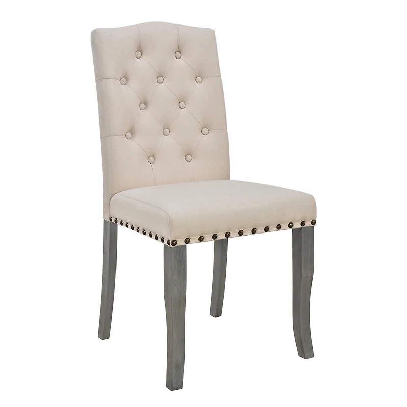 Simplie Fun 6-Piece Farmhouse Dining Table Set, Rectangular Trestle Table And 4 Upholstered Chairs & Bench