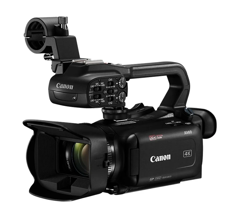 Canon XA60 4K Ultra Hd Compact 20x Zoom Professional Camcorder
