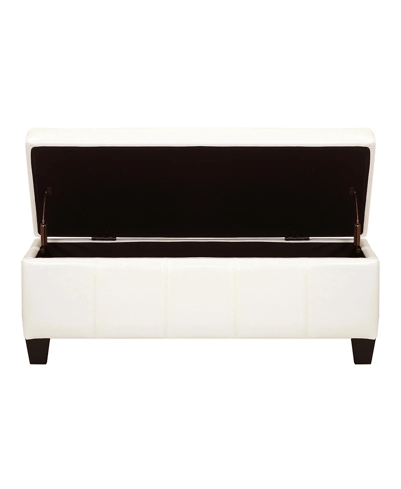 WestinTrends 42" Storage Ottoman Bench for Living Room Bedroom