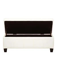 WestinTrends 42" Storage Ottoman Bench for Living Room Bedroom
