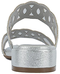 Jones New York Women's Vandela Double Band Cutout Dress Sandals