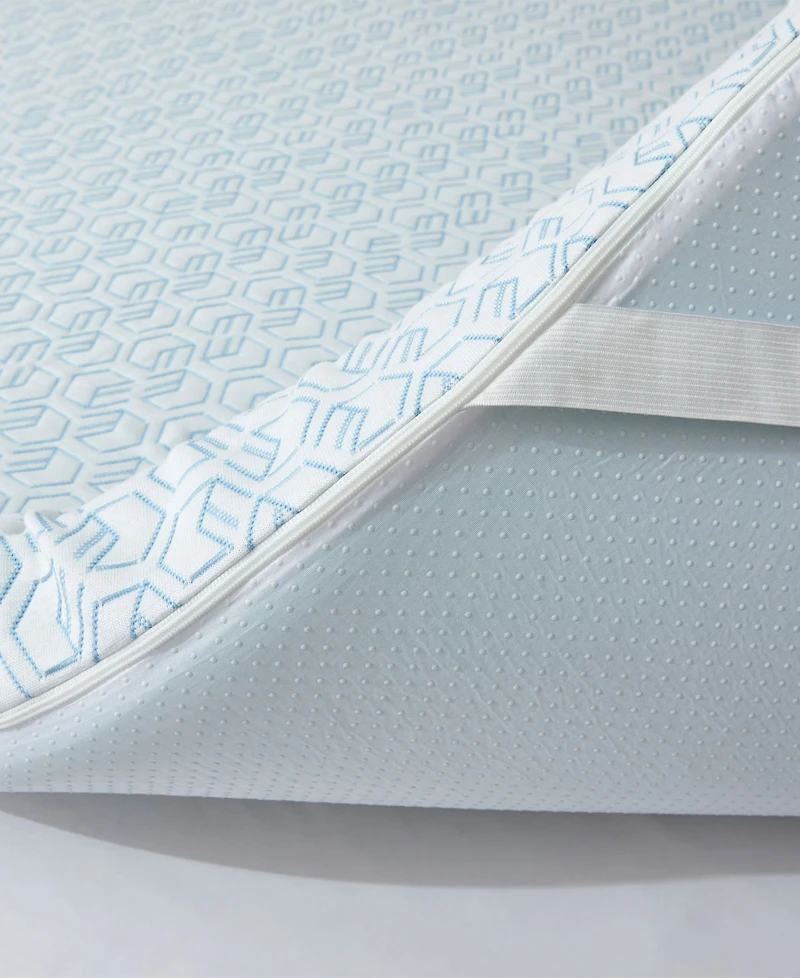 Unikome 3" Ultra Soft Memory Foam Quilted Down Alternative Mattress Pad, Full