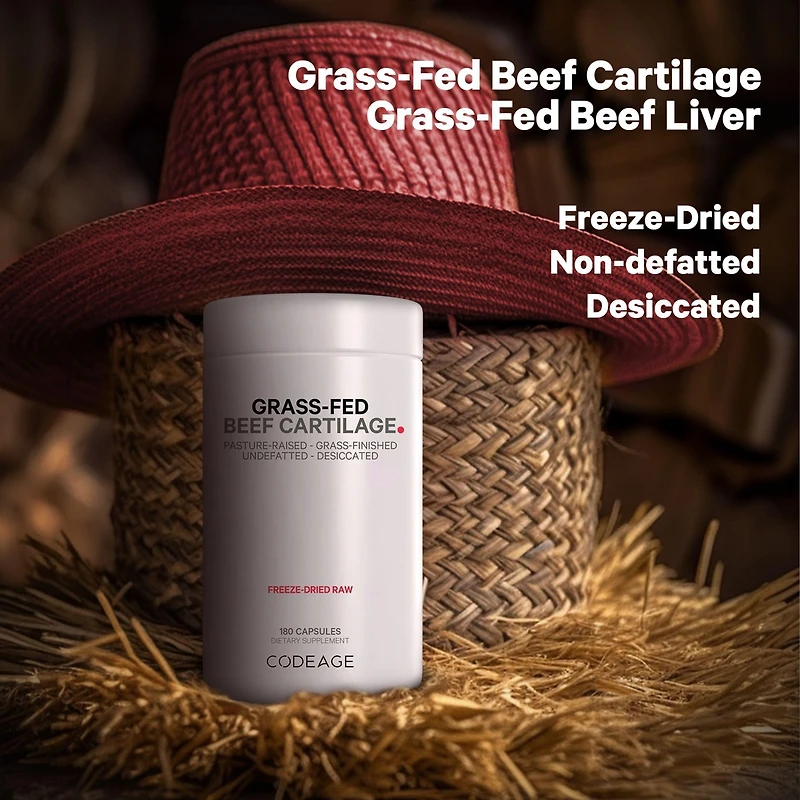 Codeage Grass Fed Beef Cartilage Supplement