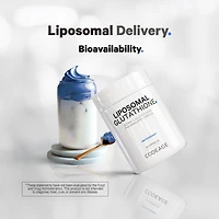 Codeage Liposomal Glutathione Supplement - Pure Reduced Setria L-Glutathione, Liposomal Delivery, Phospholipid Complex