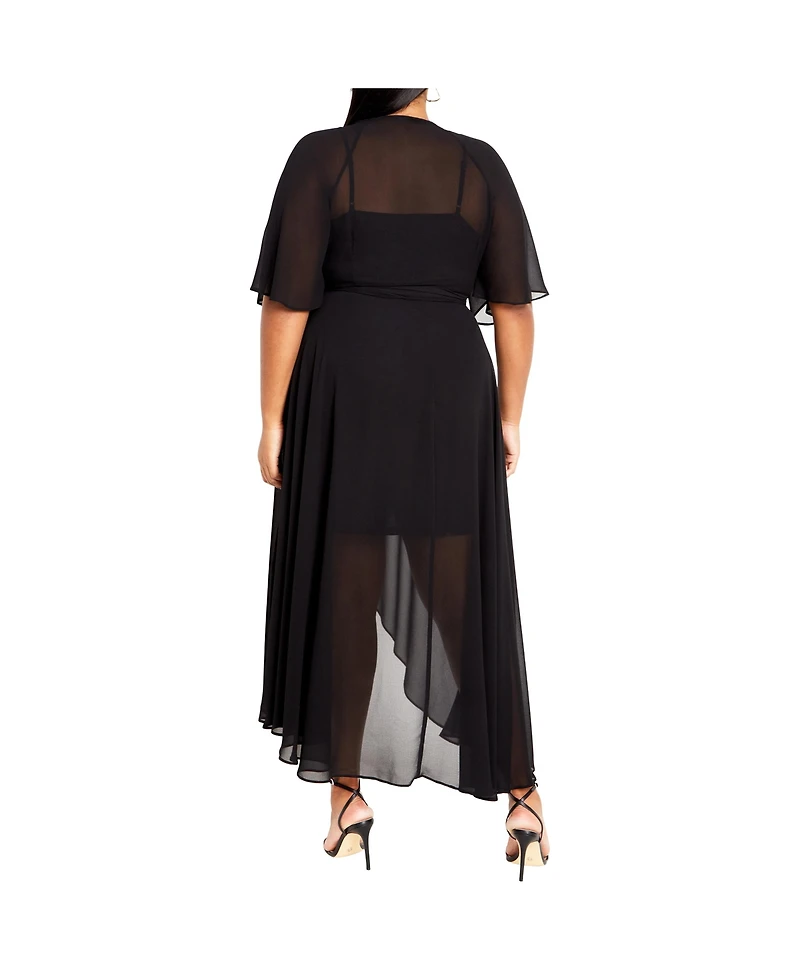City Chic Plus Lovers Lane Dress