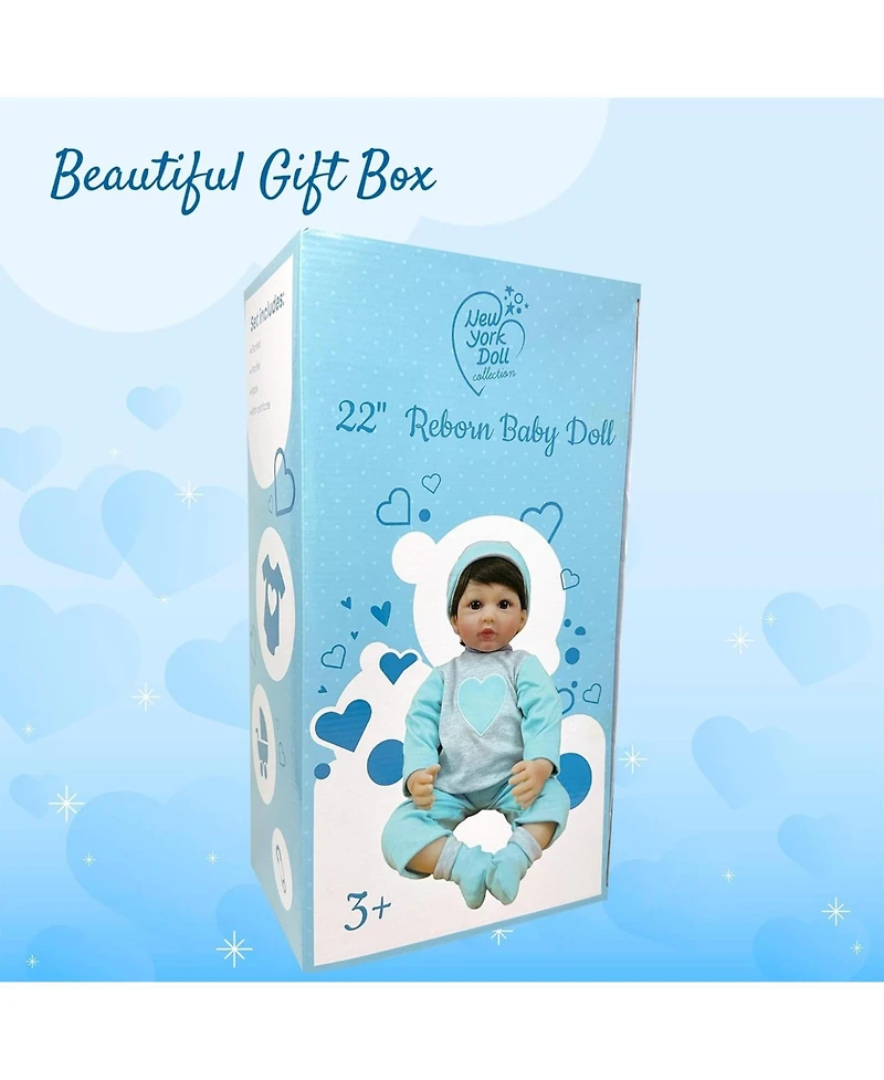 The New York Doll Collection 22 inch Realistic Looking Baby Doll