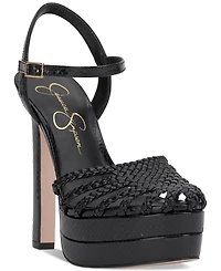 Jessica Simpson Women's Inaia Woven Platform Dress Sandals