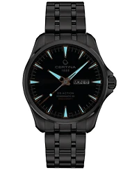 Certina Men's Swiss Automatic Ds Action Day-Date Powermatic 80 Stainless Steel Bracelet Watch 41mm