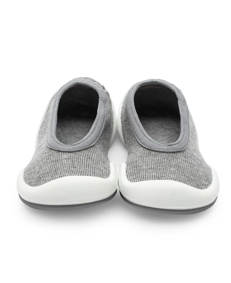 Infant Boys Breathable Washable Non-Slip Sock Shoes Flat - Grey