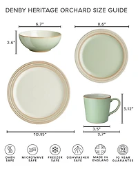 Denby Heritage Orchard 4-Piece Place Setting