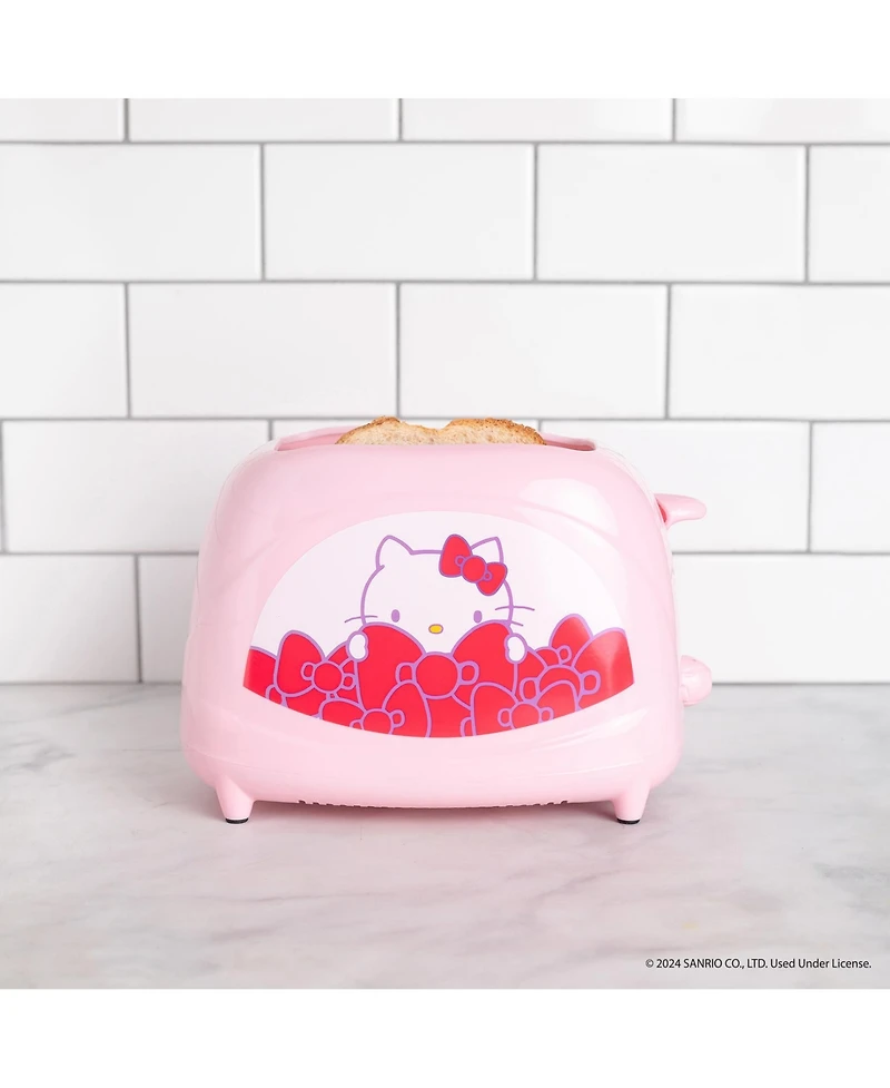 Uncanny Brands Hello Kitty Two-Slice Toaster- Toasts Your Favorite Kitty On Your Toast