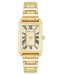 Anne Klein Women's Quartz Gold-Tone Alloy Bracelet Watch, 21mm