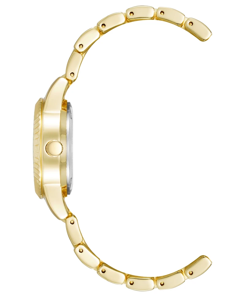 Anne Klein Women's Quartz Gold-Tone Alloy Bracelet Watch