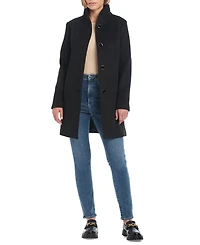 Kate Spade New York Women's Single-Breasted Stand-Collar Coat