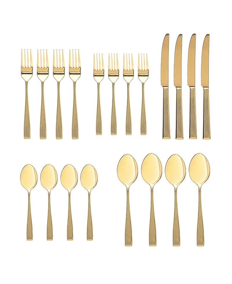 Godinger Ingot 18/10 20 Piece Set, Service for 4