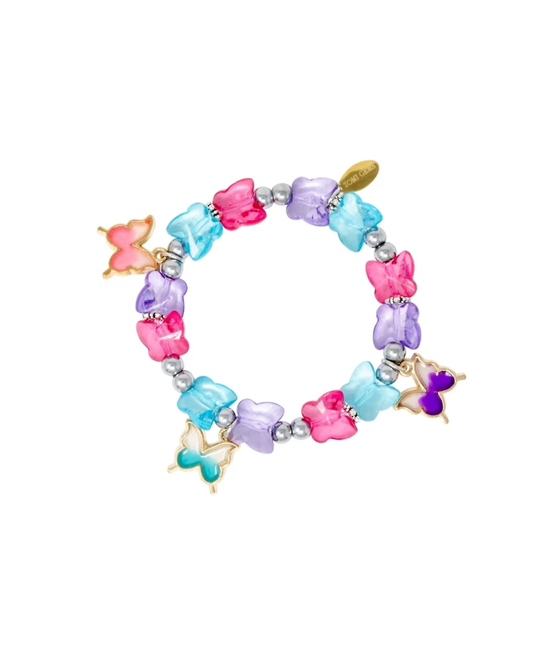 Tiny Treats + Zomi Gems Girls Butterfly Fashion Bracelet Set