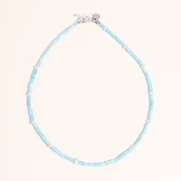 Joey Baby Limited Lusia Necklace - Baby Blue - Silver