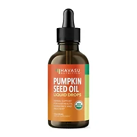 Organic Pumpkin Seed Oil Liquid Drops, Urinary Tract & Prostate Health for Men, Hair Skin & Nails Health, Unflavored, Havasu Nutrition, 1 fl oz