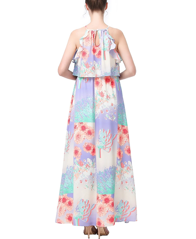 kimi + kai Maternity Pixie Nursing Maxi Dress