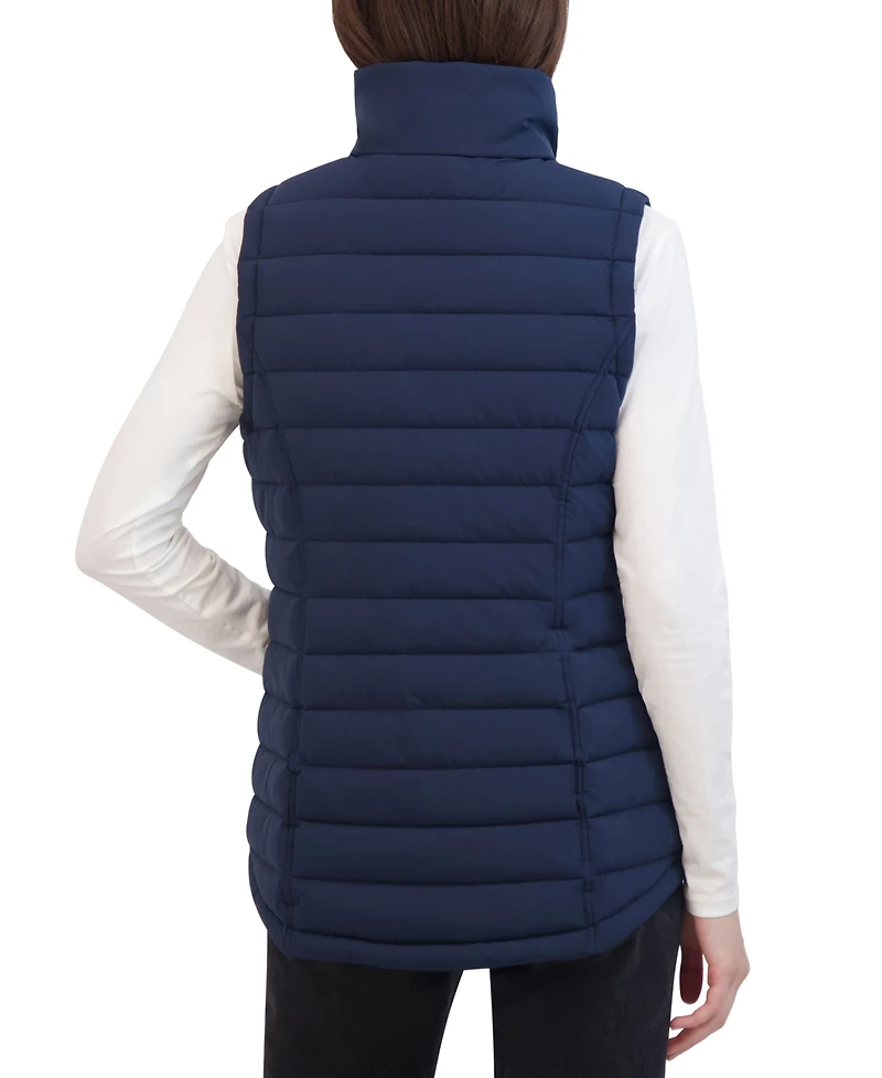 Nautica Women's Stand-Collar Zip-Front Puffer Vest