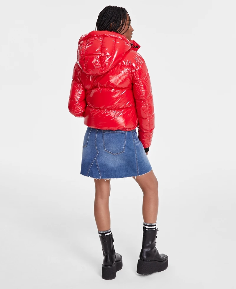 S13 Women's Lexie Hooded Water-Resistant Puffer Coat