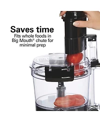 Hamilton Beach Stack & Snap 10 Cup Food Processor - 70723G