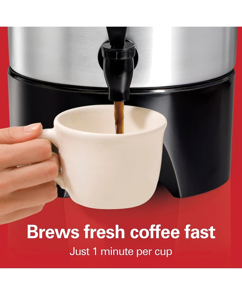 Hamilton Beach Coffee Urn, 45 Cup Capacity - 40515G