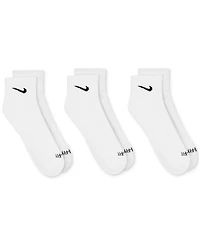 Unisex Nike Dri-fit Cushion Quarter Socks 3-Pack