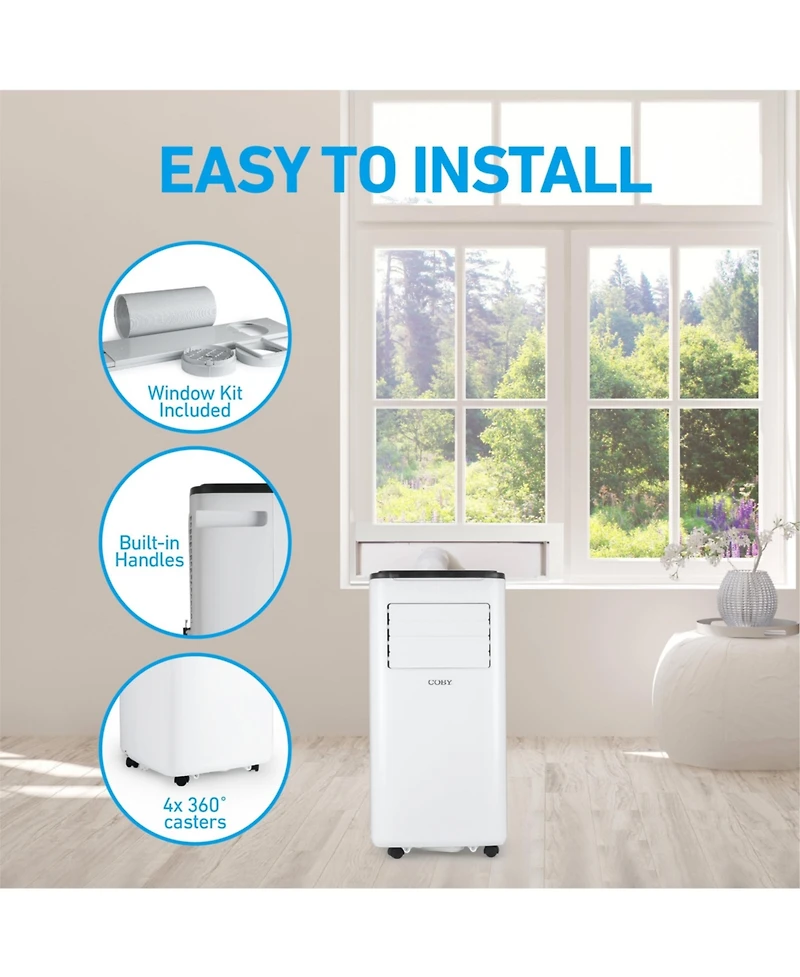 Portable Air Conditioner 3-in-1 9,000 Btu
