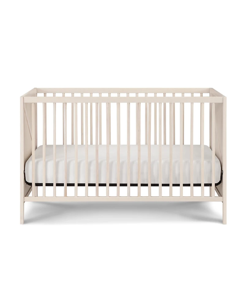 Suite Bebe Pixie Zen 3-in-1 Convertible Crib in Washed Natural